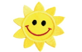 A smiling sun