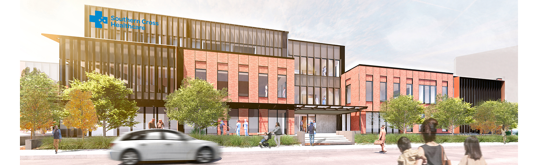 Southern Cross Healthcare artist impression of new JV 