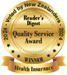 Reader's digest quality service award 2024